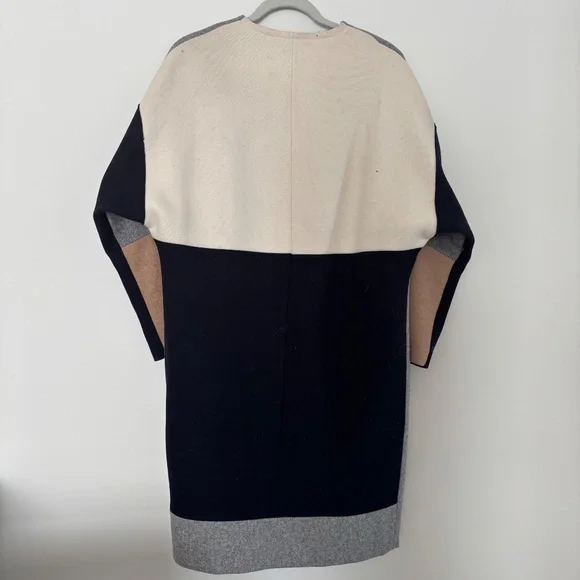 Maje Gileda Color Block Coat - Picture 4 of 5